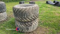2 x 500/60/22.5 flotation tyres - 3