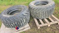 2 x BKT 255/45/22.5 tyres - 5