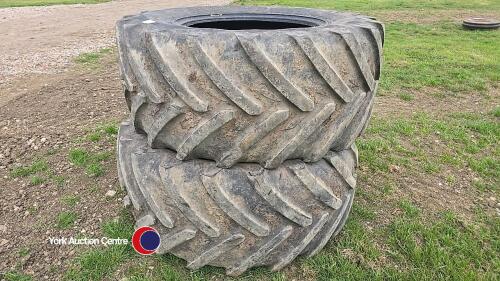 Pair Michelin 600/60/30, zeobib, good