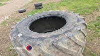 Pair Michelin 600/60/30, zeobib, good - 2