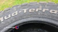 4 x BFG mud terrain tyres - 3