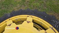 Pair Taurus 270/95 R48 rowcrop wheels and tyres - 3