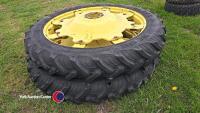 Pair Taurus 270/95 R48 rowcrop wheels and tyres - 4