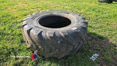 JCB loadall tyre 460/70/24, low tread but good as spare
