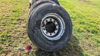 6 x 385/65 R22.5, came off lorry trailer - 2