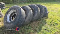6 x 385/65 R22.5, came off lorry trailer - 4