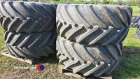Set of good year vf tyres for Sands sprayer 600/60R28 wheels - 5