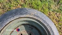 Pair 9.00-16 tyres 80%, good - 3