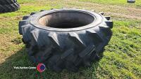 Pair 13.6R38 tyres