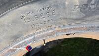 Pair 13.6R38 tyres - 3