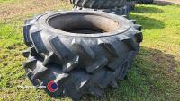 Pair 13.6R38 tyres - 4