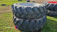 Pair 480-85R42 Mitas tyres - 4