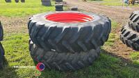 Pair 480-80R42 wheels - 4