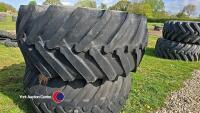 Pair 30.5R32 tanker wheels 10 stud - 4