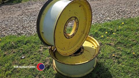 Pair 12-28 J/D rims