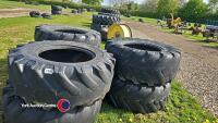 6 x 460-70R24 tyres - 5
