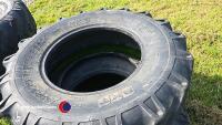 Set 4 x 15.5-80-24 tyres - 2