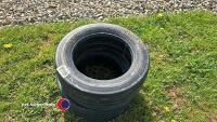 Pair 200-60-14.5 plough tyres - 2