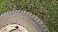 2 x 11.5/80-15.3 tyres on 6 stud rims to fit Ford New Holland 2wd tractor - 3