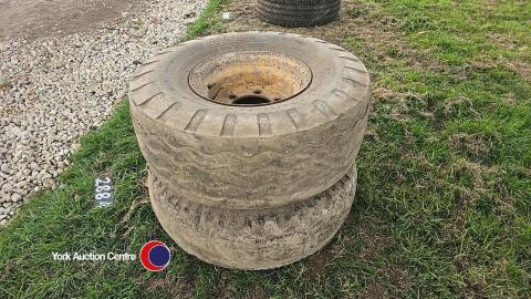 2 x 12.5/80-15.3 on 6 stud rims