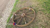 Set of cast iron wheels H 1120mm - 2