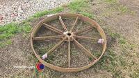 Set of cast iron wheels H 1120mm - 3