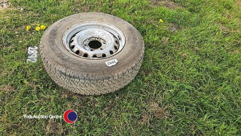 Isuzu DMax spare wheel