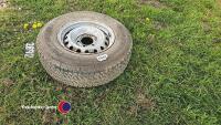 Isuzu DMax spare wheel