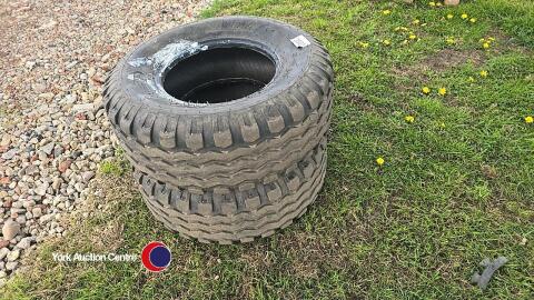 2 tyres 11.5/80-15.3