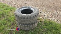 2 tyres 11.5/80-15.3 - 4