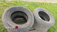 4 Bridgestone 255/65R17 tyres - 2
