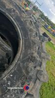 2 Trelleborg TM 900 rear tyres 650/75/38. 70% tread - 3