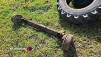 Braked trailer axle - 2
