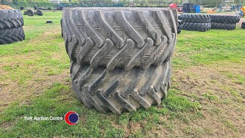 Pair tyres 720-660