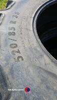 Pair 20.8R38 Mitas tyres - 3
