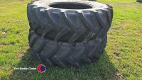 Pair 20.8R38 Mitas tyres - 4