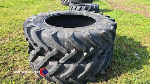 Pair 16.9R34 Mitas tyres