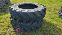 Pair 16.9R34 Mitas tyres - 4