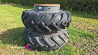 2 x 16.9R30 tyres