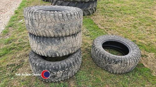 4 x 33 12.5 R 18 pickup tyres