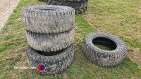 4 x 33 12.5 R 18 pickup tyres