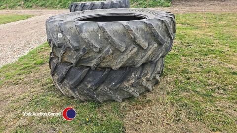 Pair 20.8 R42 Continental tyres