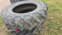 Pair 20.8 R42 Continental tyres - 2