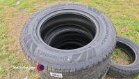4 x Continental 255 65 R19 tyres for Land Rover, year 2024, and one other, excellent tread - 2