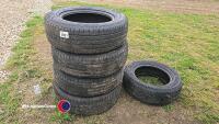 4 x Continental 255 65 R19 tyres for Land Rover, year 2024, and one other, excellent tread - 5