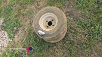 2 x 16.5/650 tyre and wheel - 2