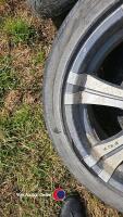 4x Fox alloys to fit Navara D40 255/50 R20 - 3