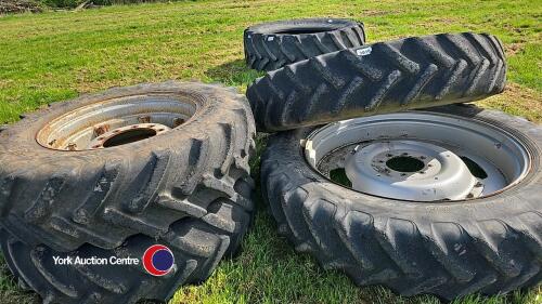 14.9x46 and 14.9x30 row crop wheels and tyres