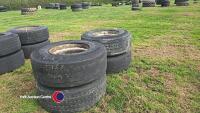 4 x 385-65-225 - Recut on 10 stud wheels - 4