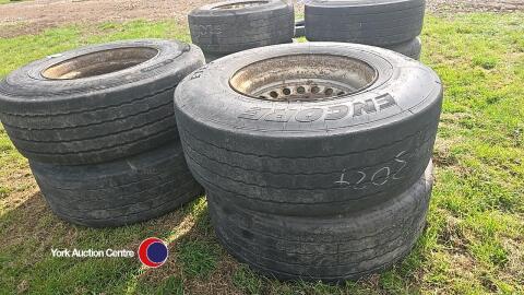 4 x 385-65-225 - Recut on 10 stud wheels